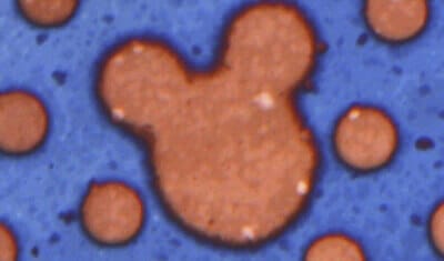 free copyright microfluidic channel with mikey pillar