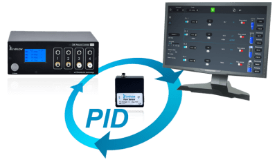 OB1 microfluidic flow control PID