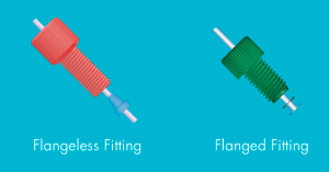 Microfluidic-Fittings-And-Plugs-Thread-Flanged-VS-Flangeless