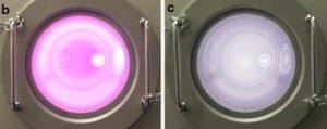 Tutorial-glass-PDMS-plasma-bonding-plasma-color-air-O2