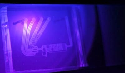 microfluidic PDMS chip flow control