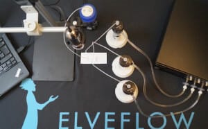 Hydrodynamic Microfluidic Setup