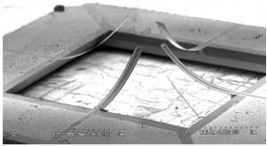 Microfluidic-Cantilever-liquid flow meter