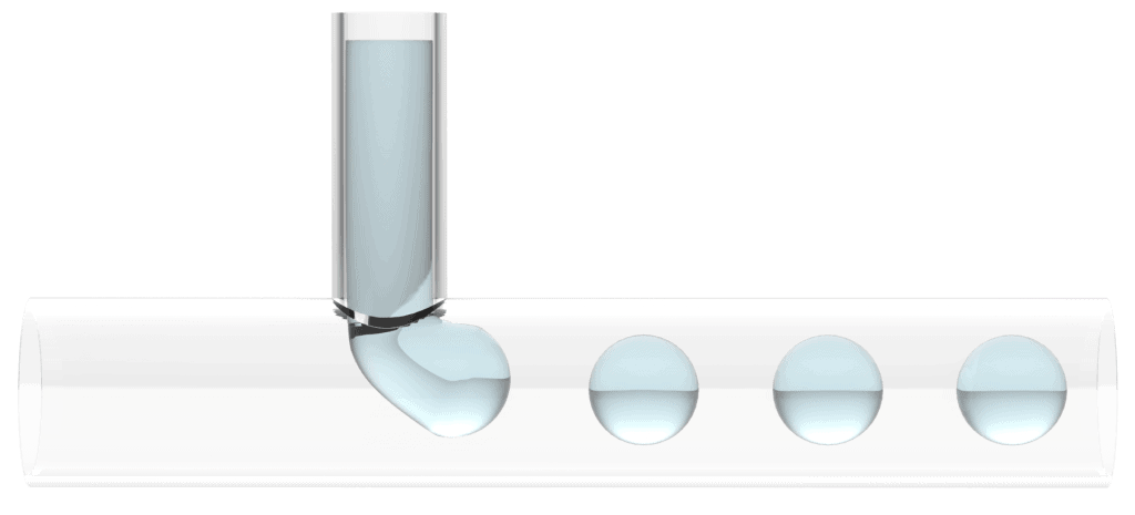 MICROFLUIDICS DROPLET DRIPPING REGIME T JUNCTION