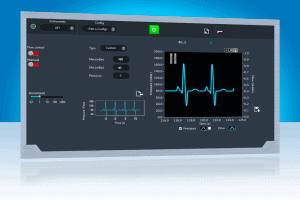 Microfluidc-flow-control-software-HeartBeat-Sensor-reader