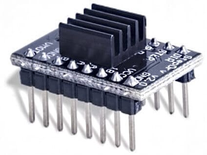 Microfluidic 3D Printer electronics components