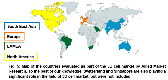 3D cell culture _ Worldmap_Elvesys 3D cell culture _ Worldmap_Elvesys