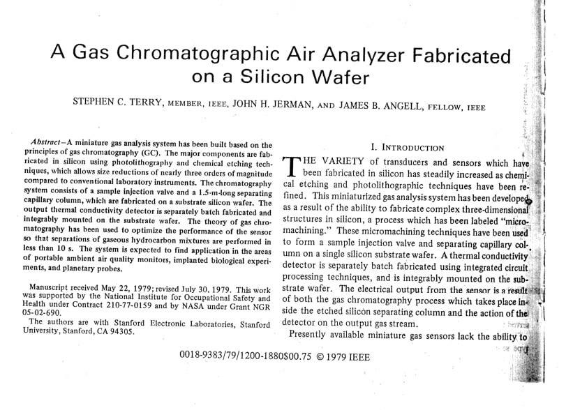 Terry-Gas-Chromatograph-History Microfluidics-Elveflow-Startup-Innovation-Technology
