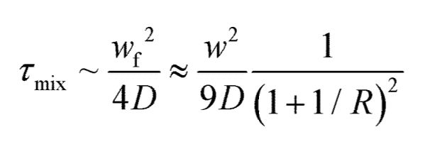 Equation-mixing time