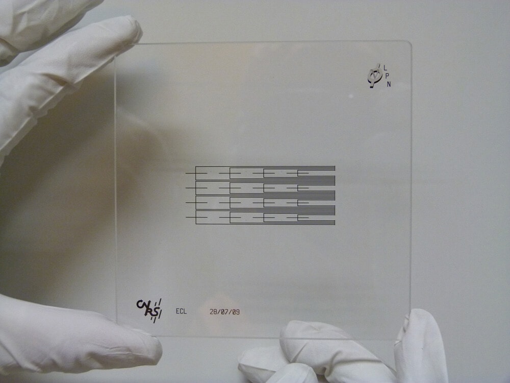 free copyright microfluidic photolithography mask