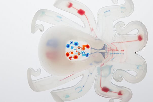 octobot-soft-robot-robotics-softbot-softrobot-microfluidics-pressure-control