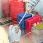 syringe pump application chemical development