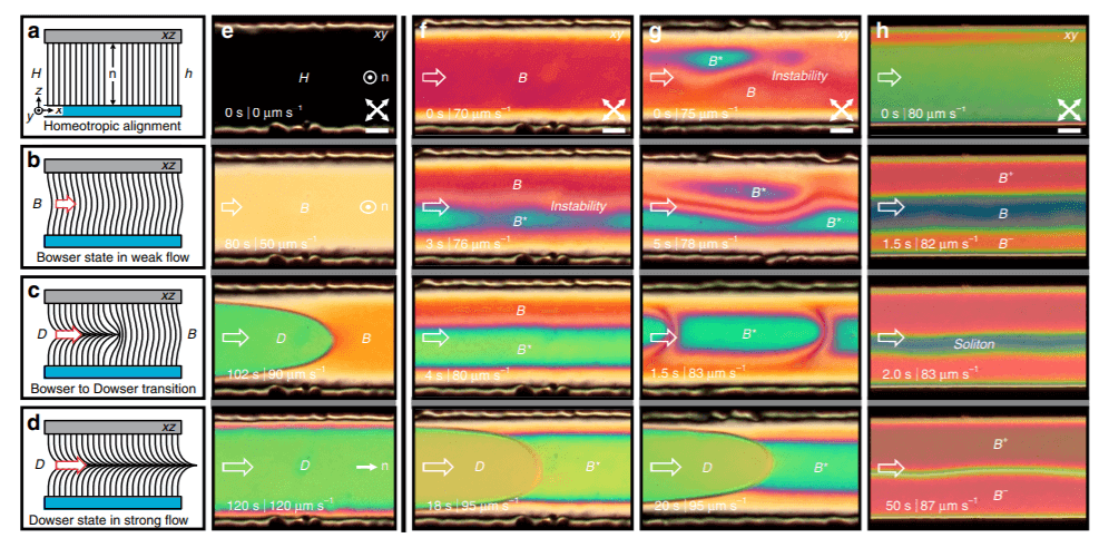 Microfluidic control over nematic liquid crystals flows Fig 1 e1584112391699