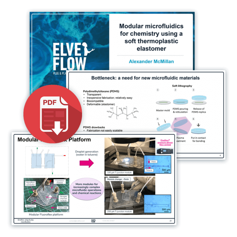 Webinar Modular microfluidics for chemistry Elveflow