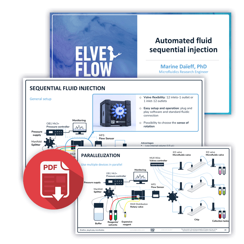 Webinar Automated fluid sequential injection Elveflow