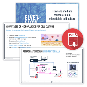 PDF extract Flow and medium recirculation in microfluidic cell culture