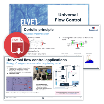 PDF extract Universal flow control